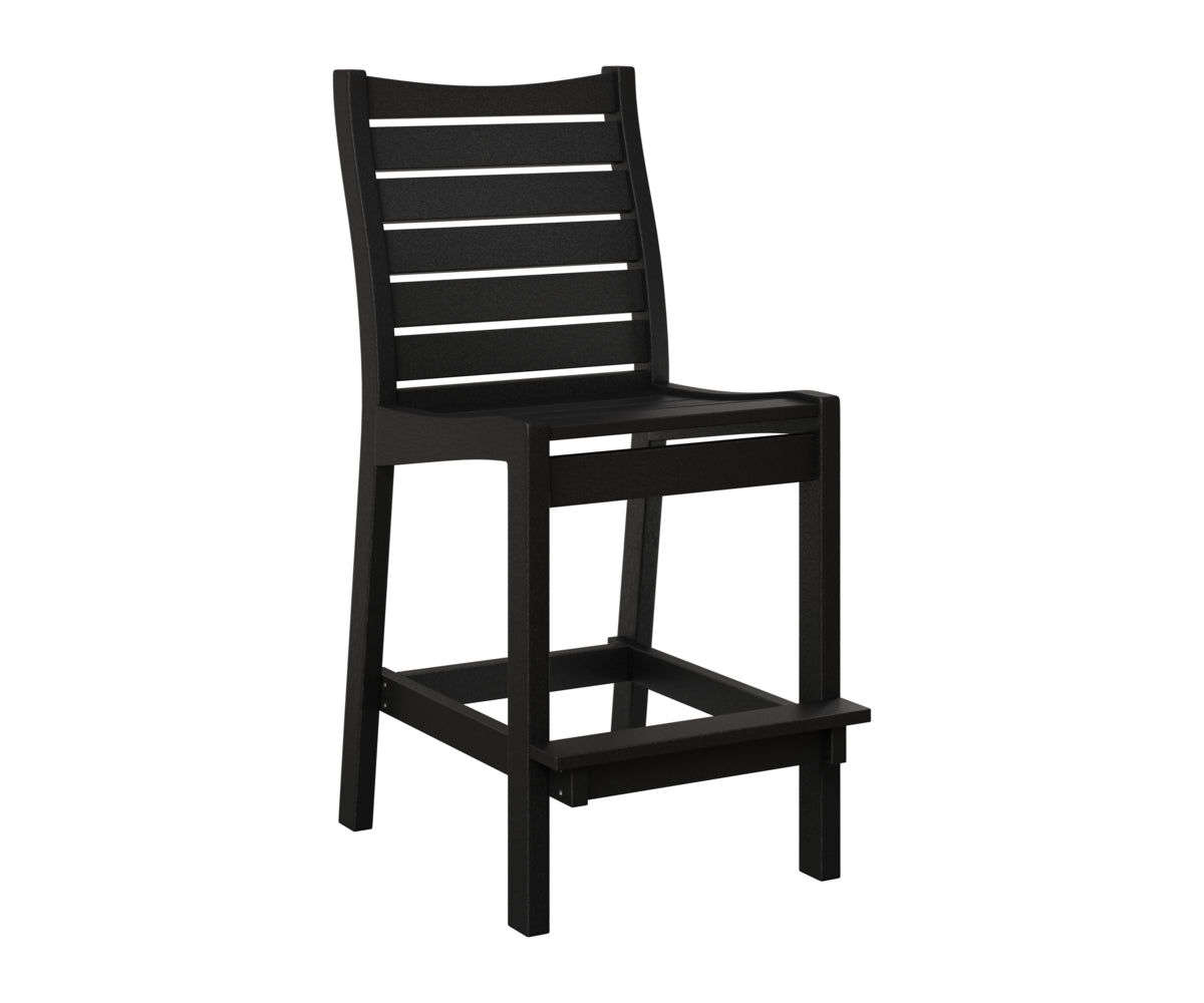 Berlin Gardens Bristol Bar Chair in Black
