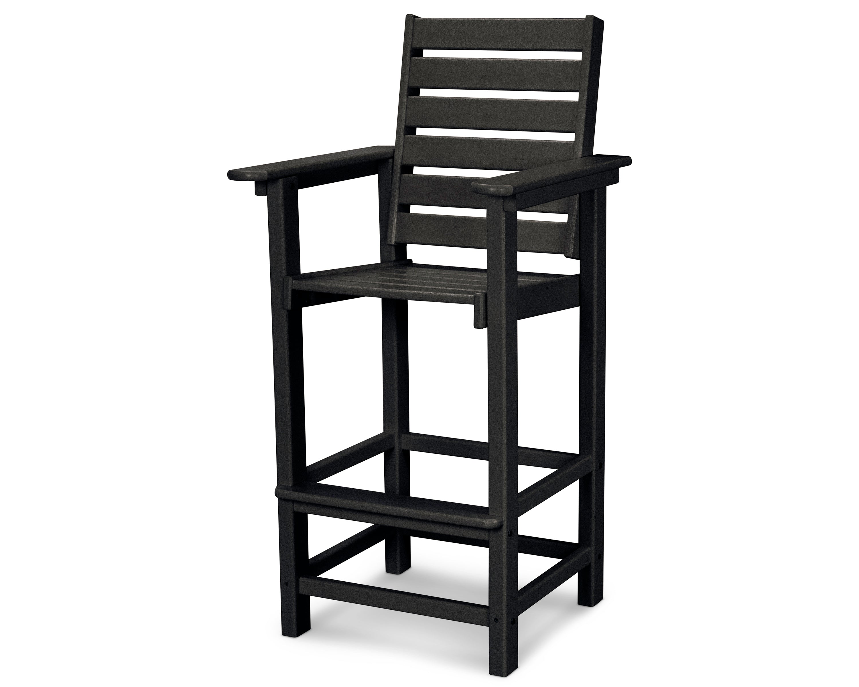 POLYWOOD Captain Bar Chair