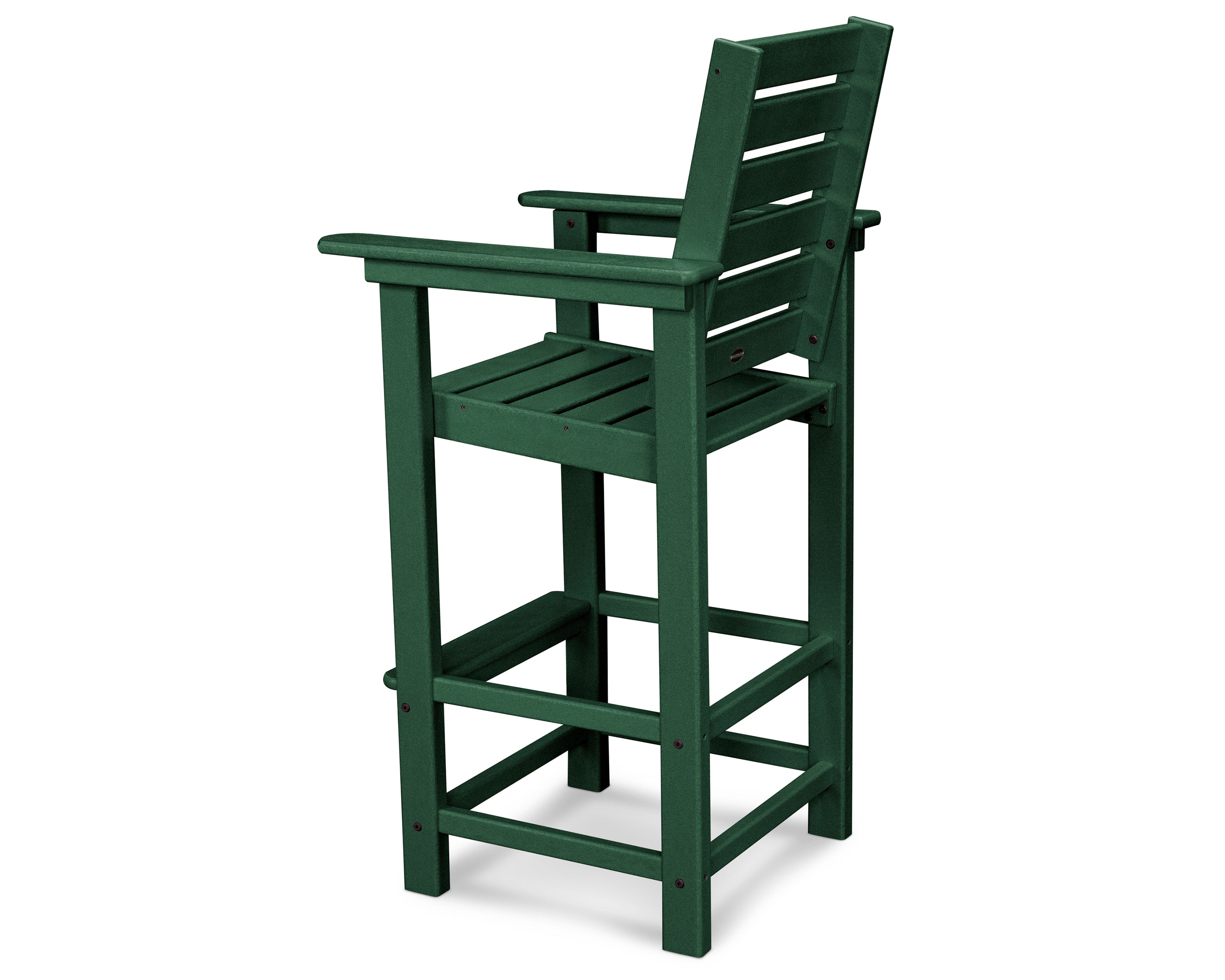 POLYWOOD Captain Bar Chair