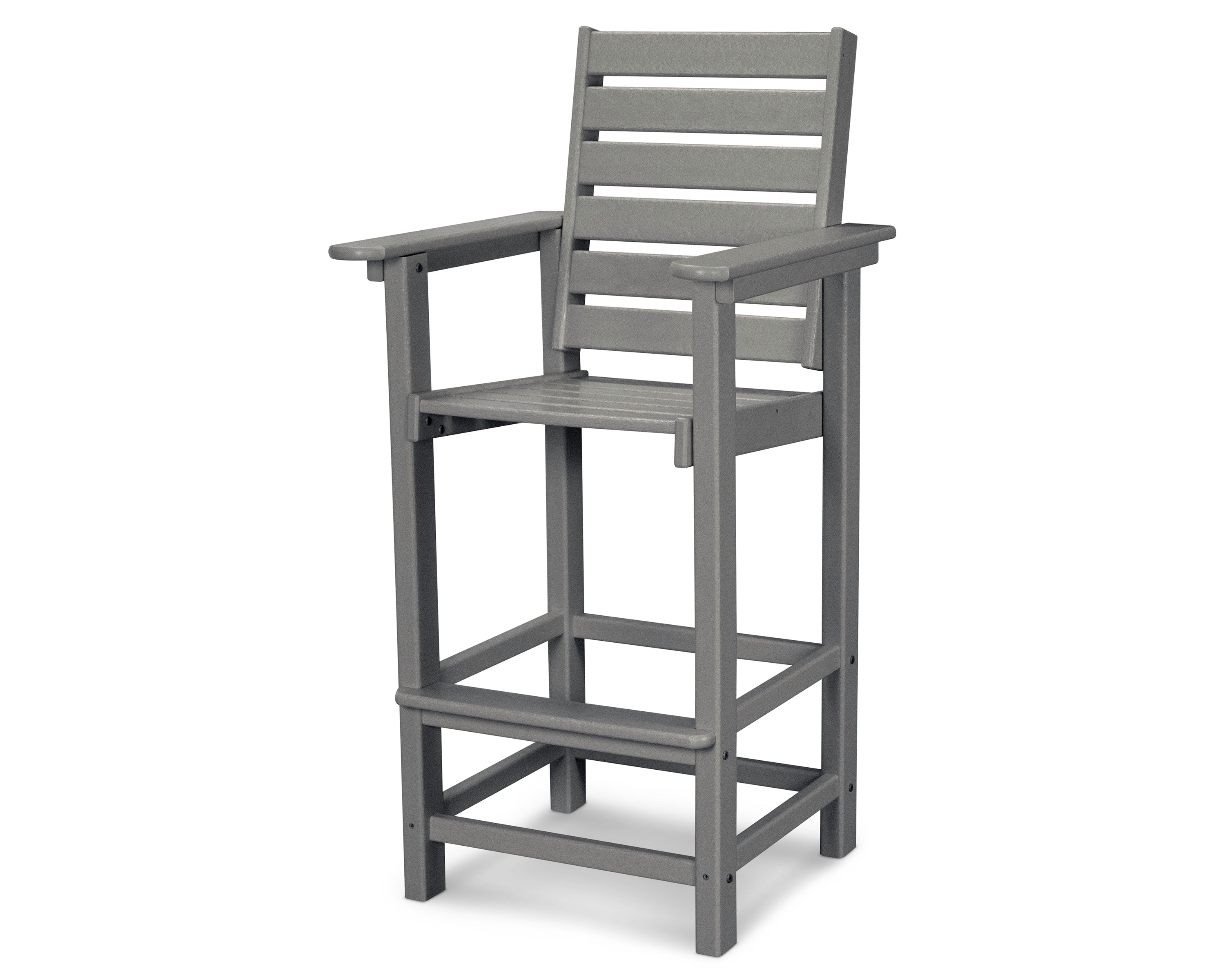 POLYWOOD Captain Bar Chair