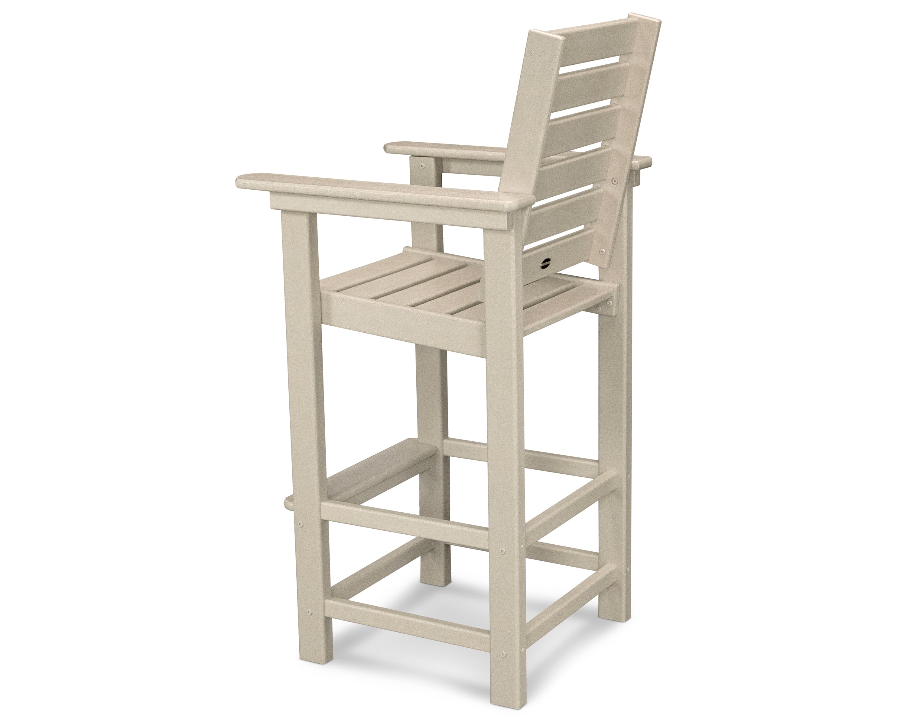 POLYWOOD Captain Bar Chair