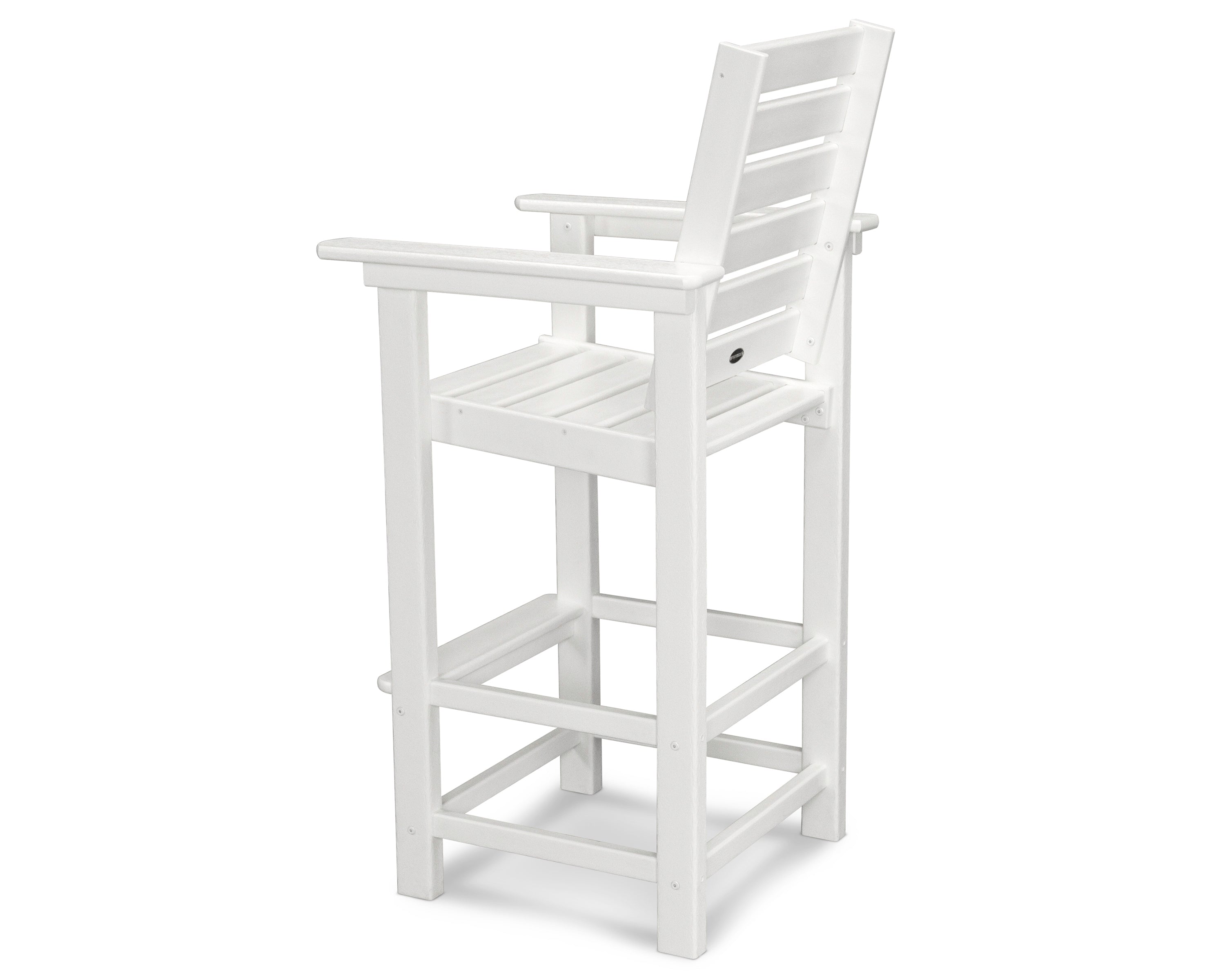POLYWOOD Captain Bar Chair