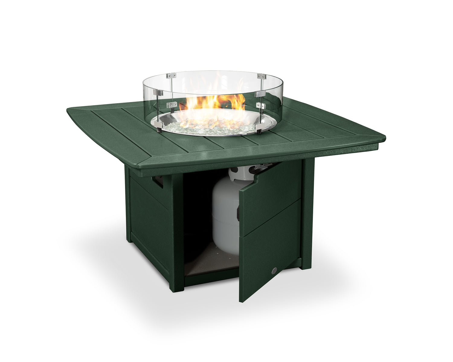 POLYWOOD Nautical 42" Fire Pit Table