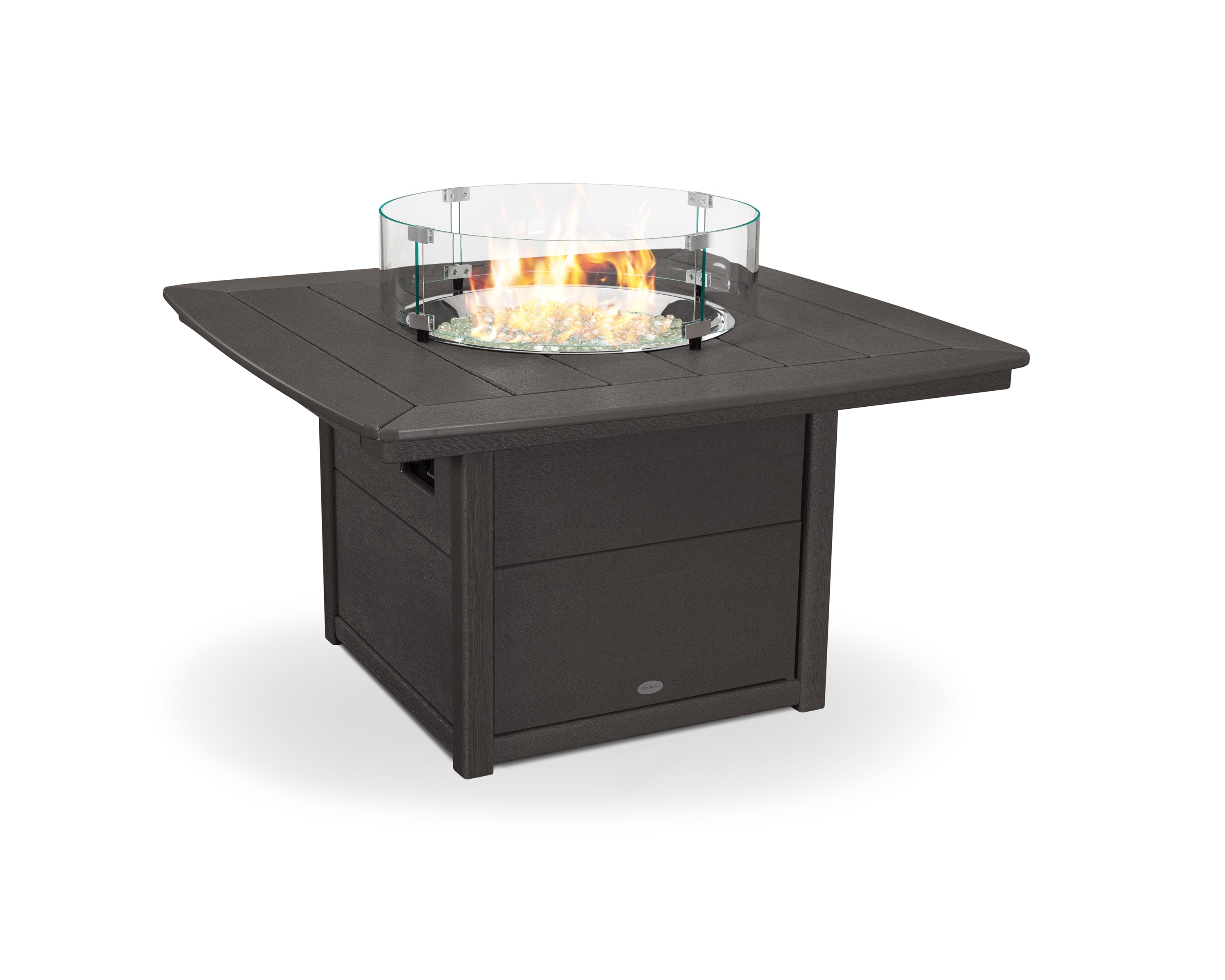 POLYWOOD Nautical 42" Fire Pit Table