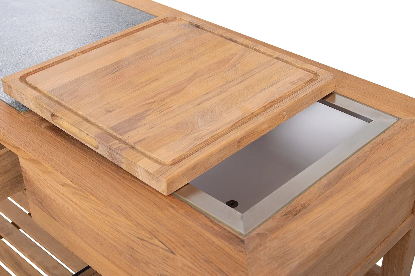 Beckett Teak Buffet Table