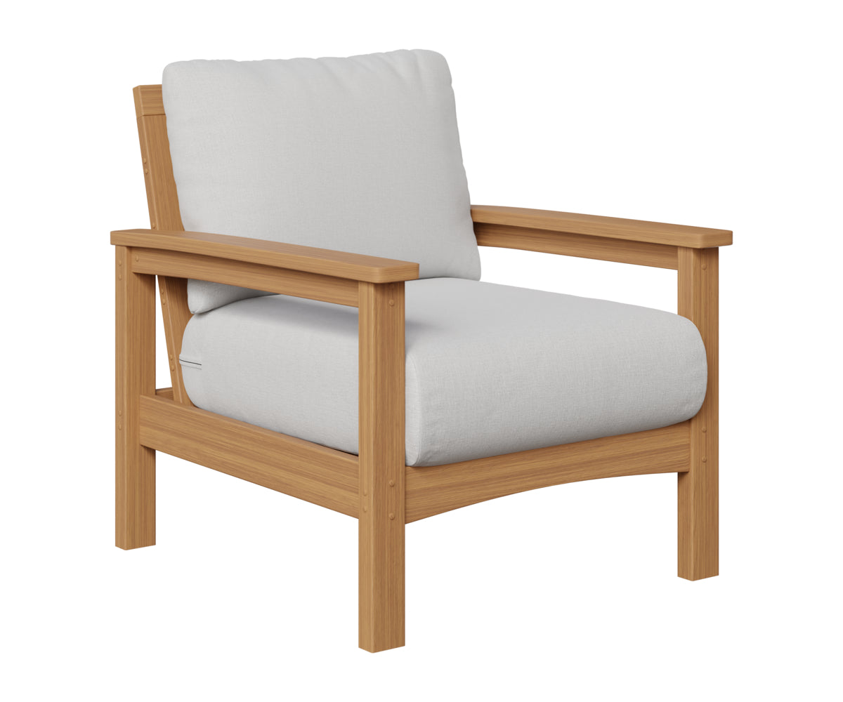 Berlin Gardens Camden Club Chair in Natural Teak