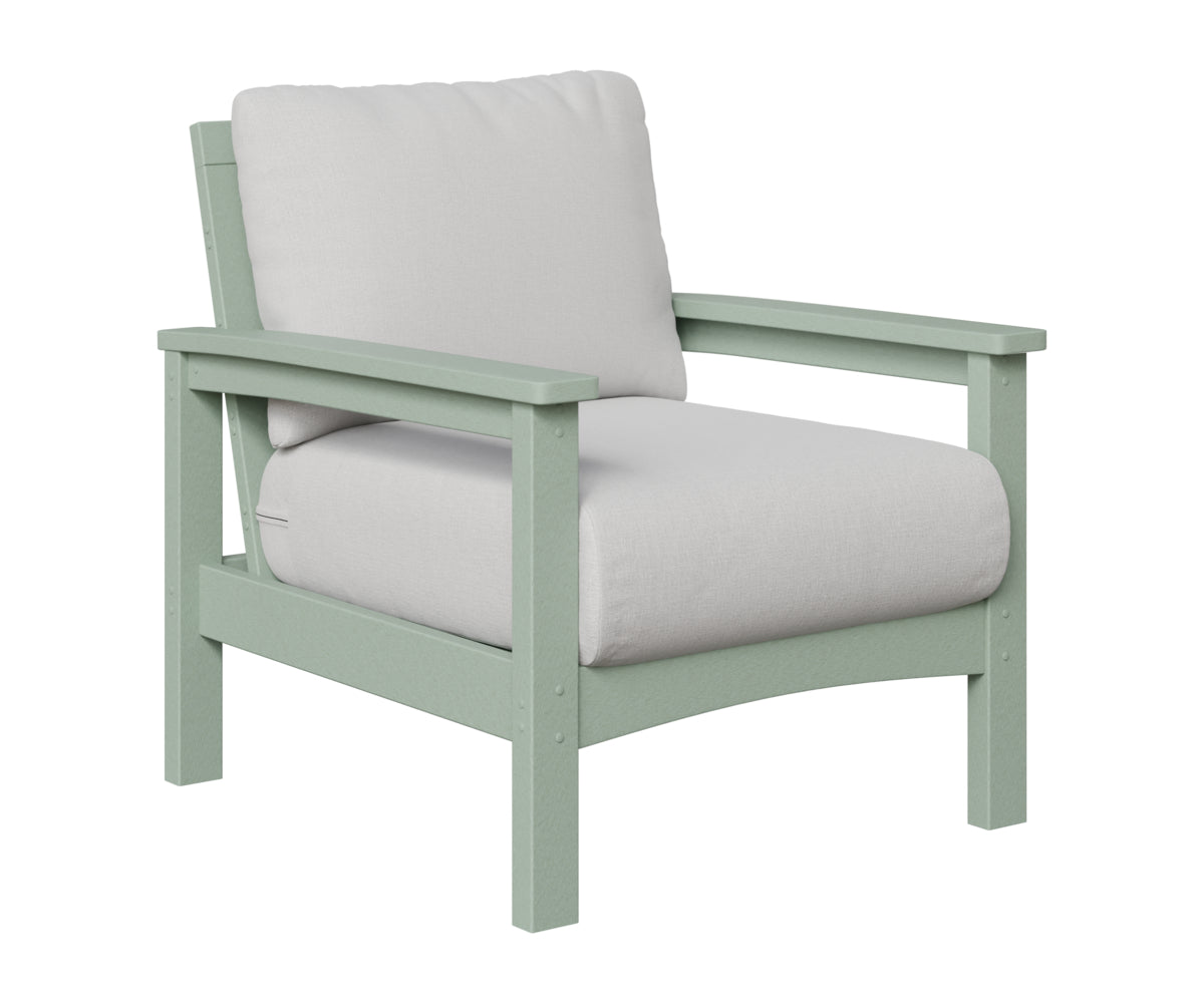 Berlin Gardens Camden Club Chair in Sea Foam