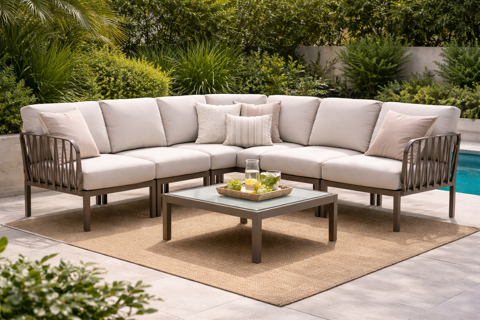 Nardi Komodo 5 Modular Outdoor Sofa - Flexible Design