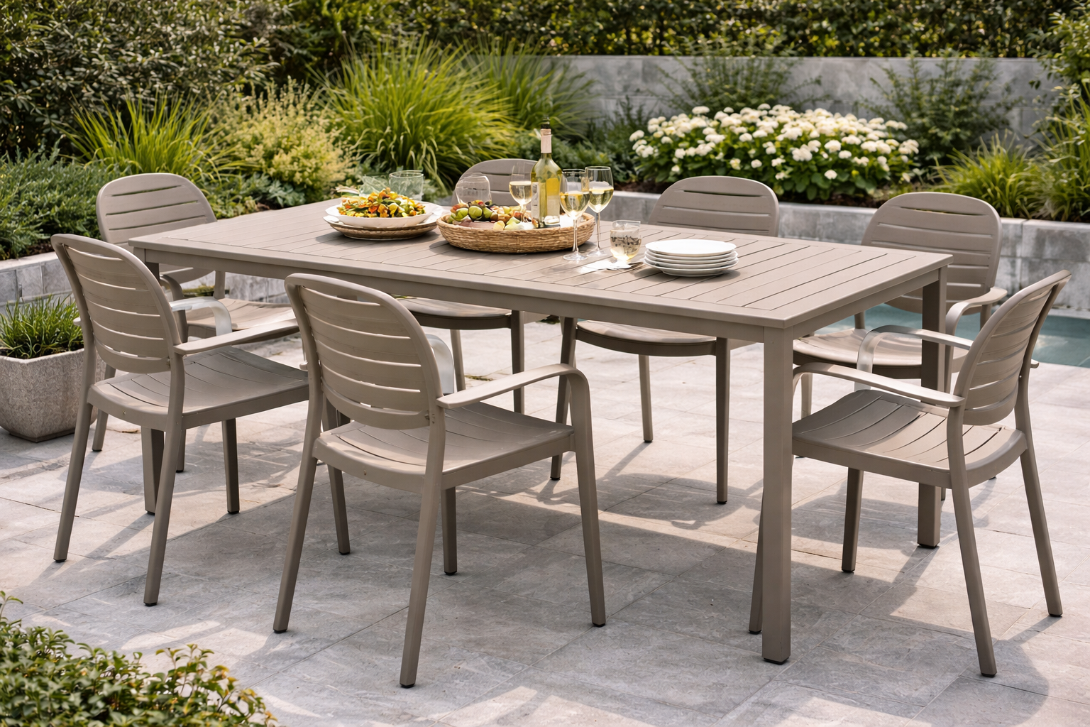Nardi Cube 140×80 Outdoor Dining Table