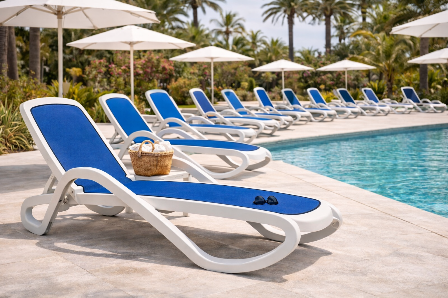 Nardi Alfa Sunlounger