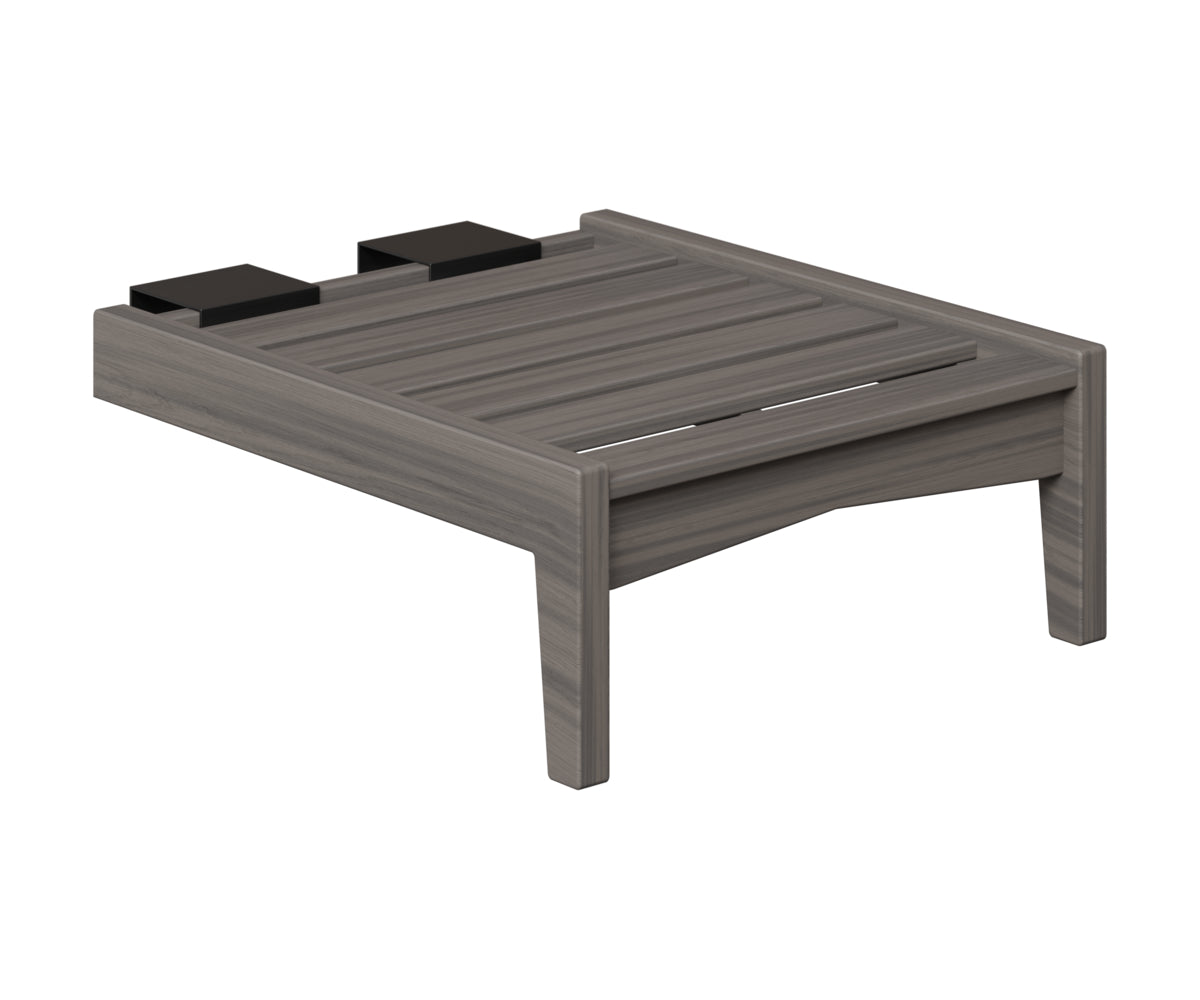 Berlin Gardens Classic Terrace Add on Chaise Lounge in Coastal Gray