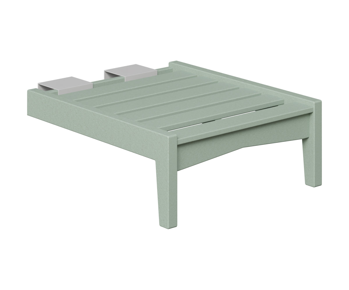 Berlin Gardens Classic Terrace Add on Chaise Lounge in Sea Foam