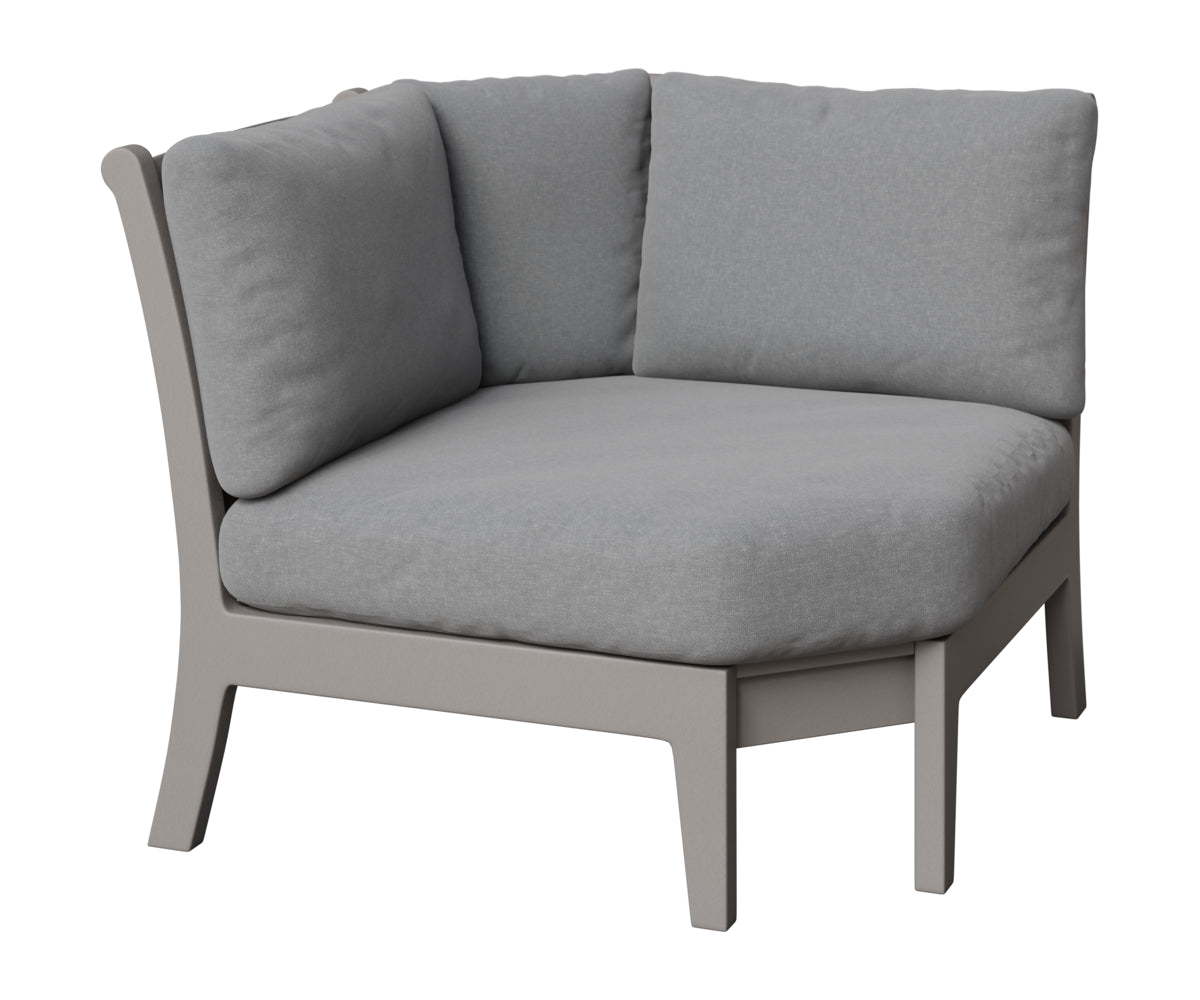 Berlin Gardens Classic Terrace Corner Section in Light Gray