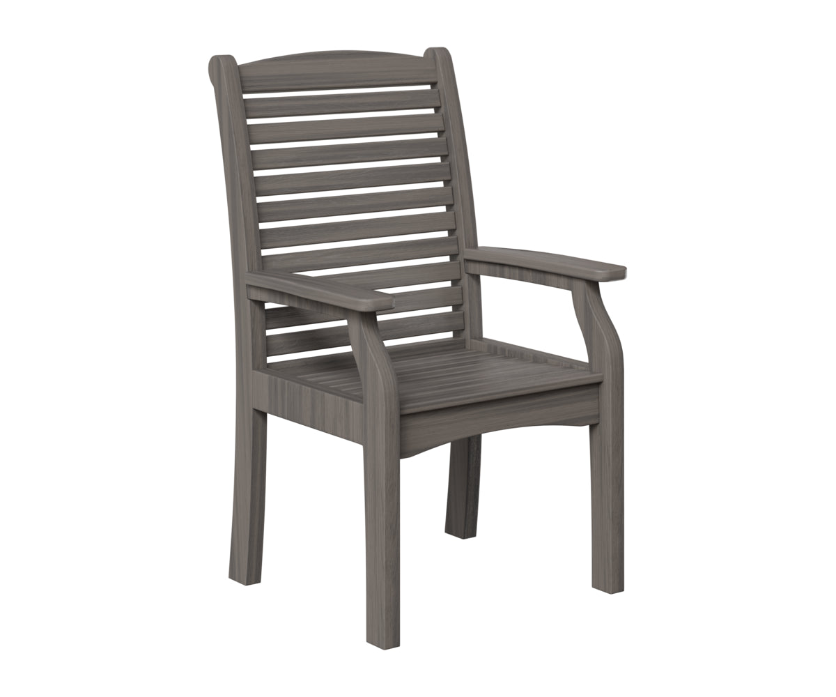 Berlin Gardens Classic Terrace Dining Chair in Coastal Gray