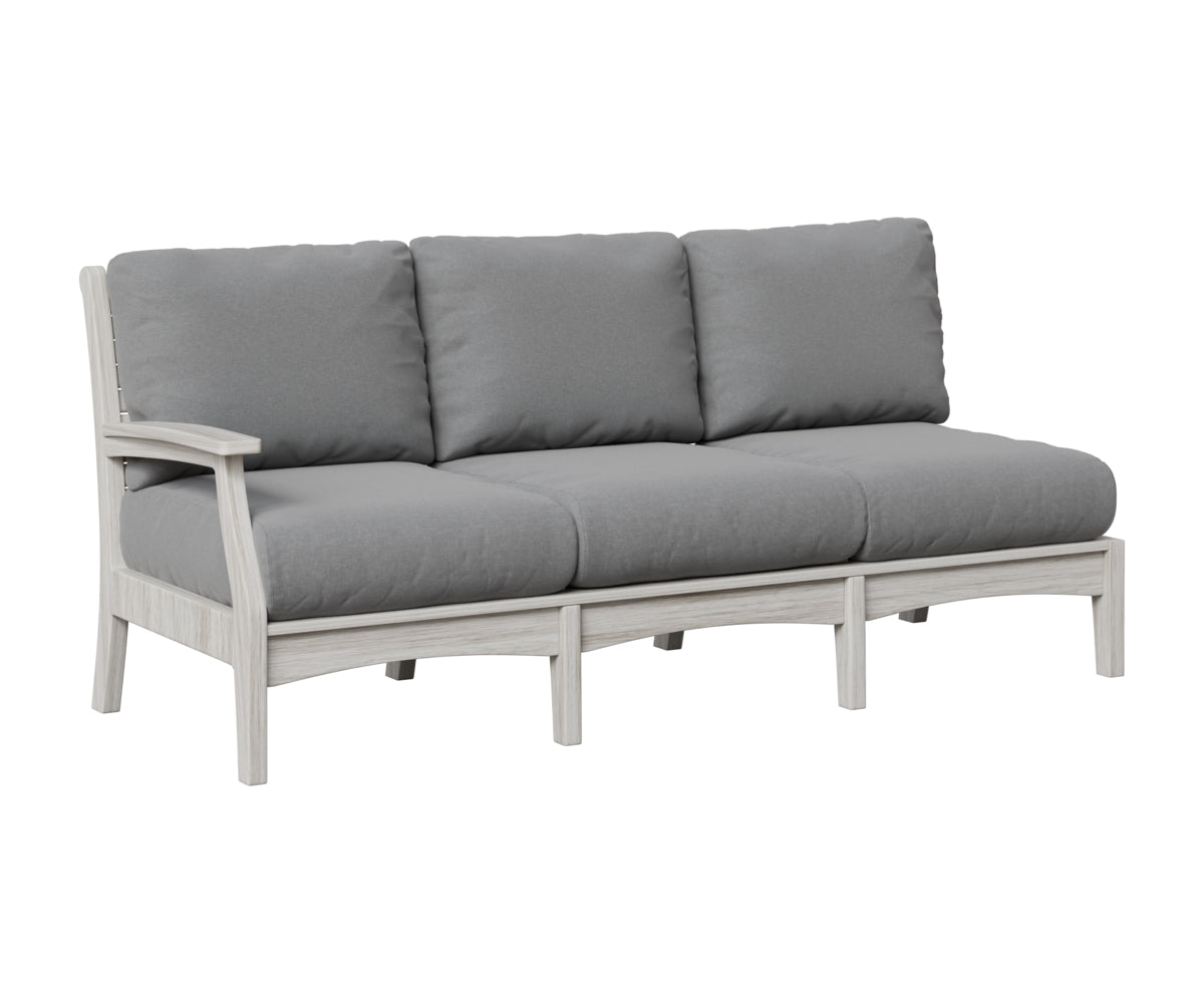 Berlin Gardens Classic Terrace Right Arm Sofa in Seashell