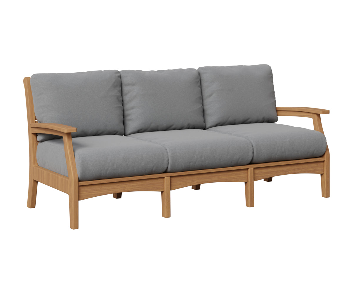 Berlin Gardens Classic Terrace Sofa in Natural Teak
