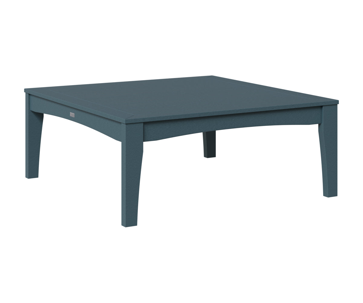 Berlin Gardens Classic Terrace Square Coffee Table in Slate