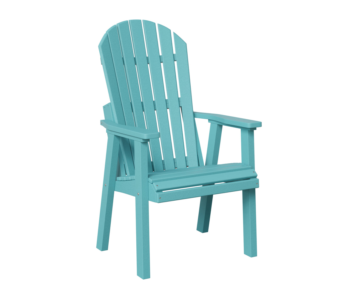 Berlin Gardens Comfo Back Deck Chair in Aruba Blue