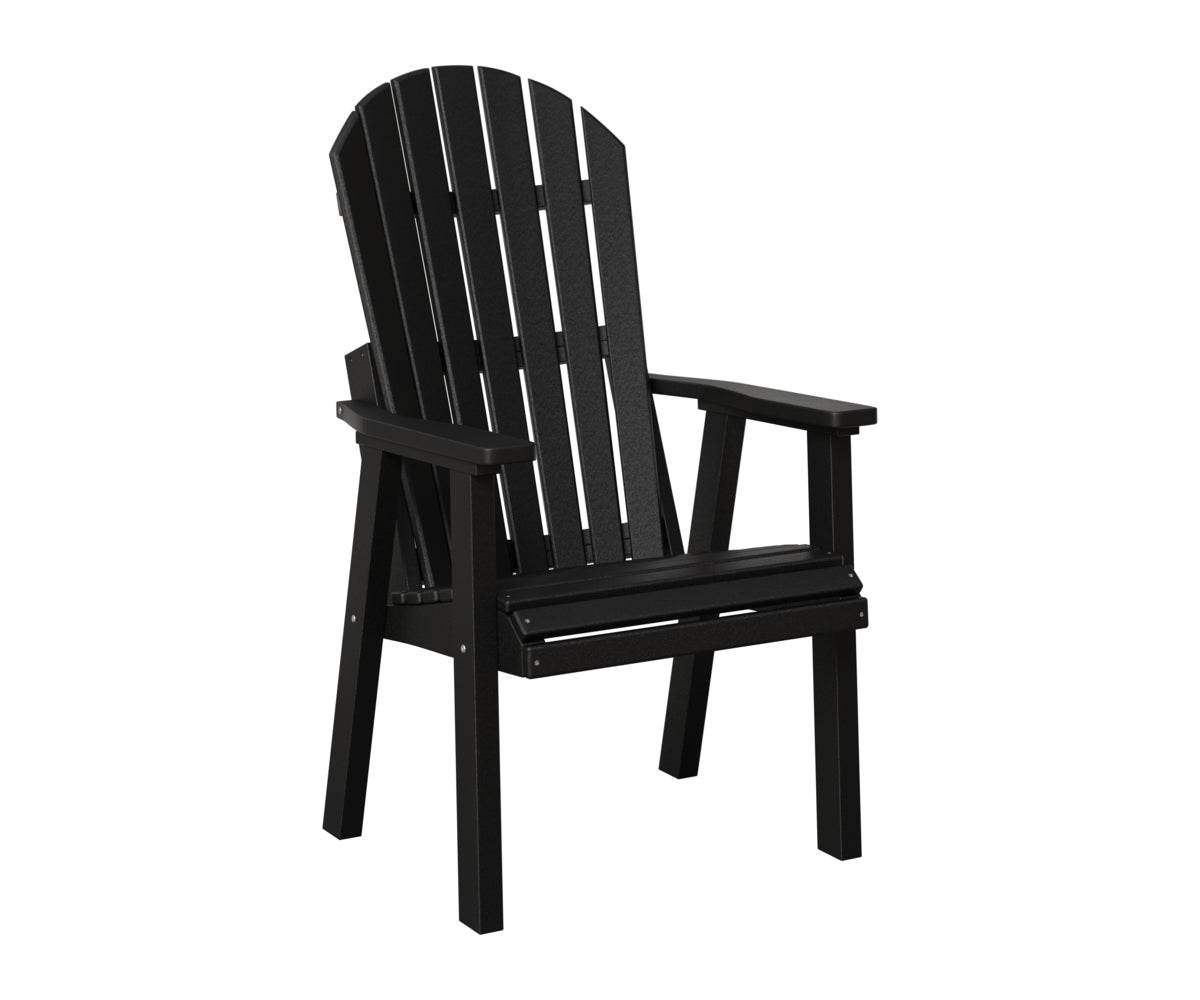 Berlin Gardens Comfo Back Deck Chair in Black