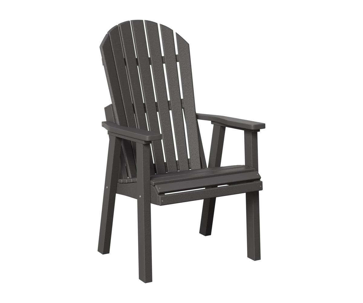 Berlin Gardens Comfo Back Deck Chair in Smoke Gray