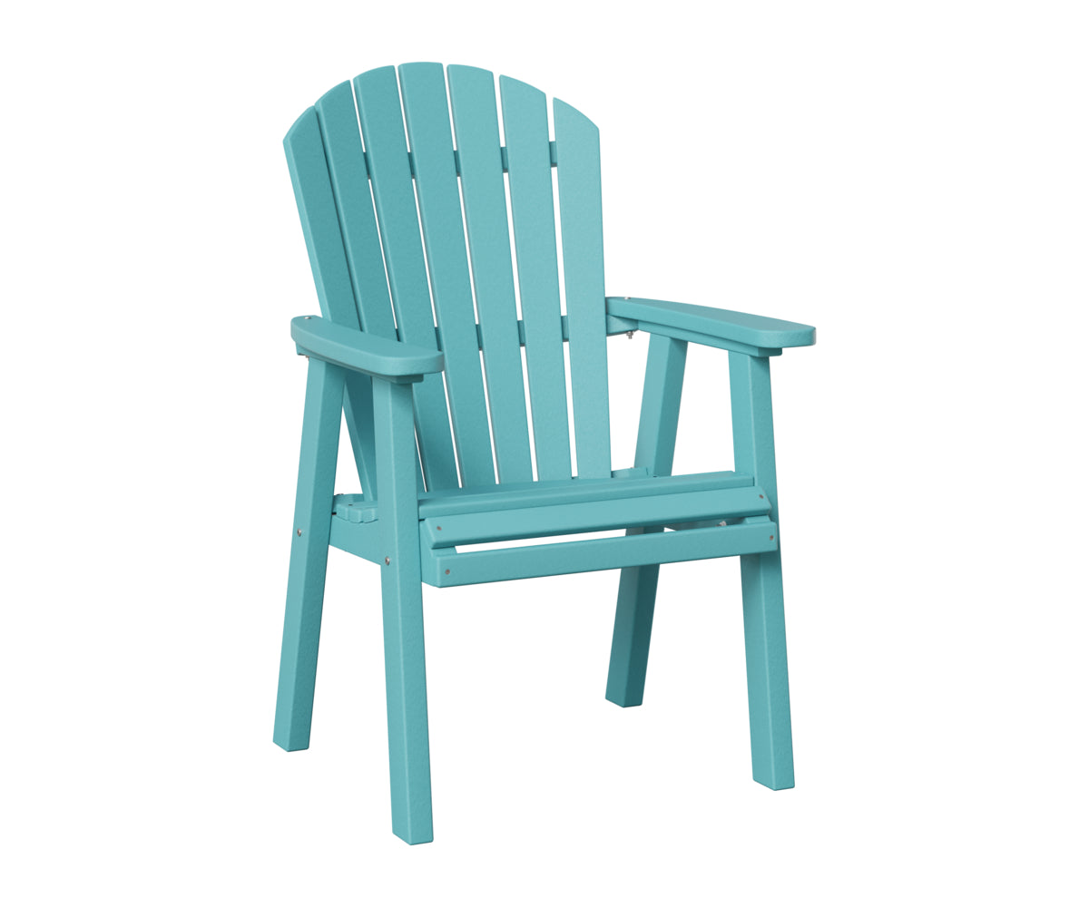 Berlin Gardens Comfo Back Dining Chair in Aruba Blue