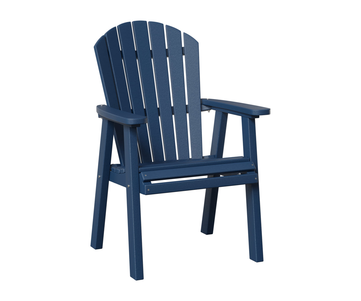 Berlin Gardens Comfo Back Dining Chair in Navy Blue