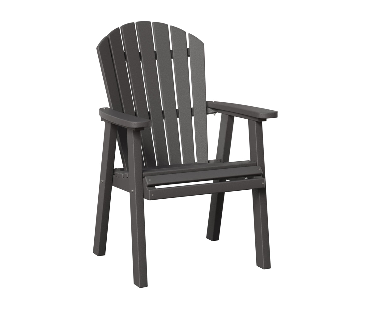 Berlin Gardens Comfo Back Dining Chair in Smoke Gray
