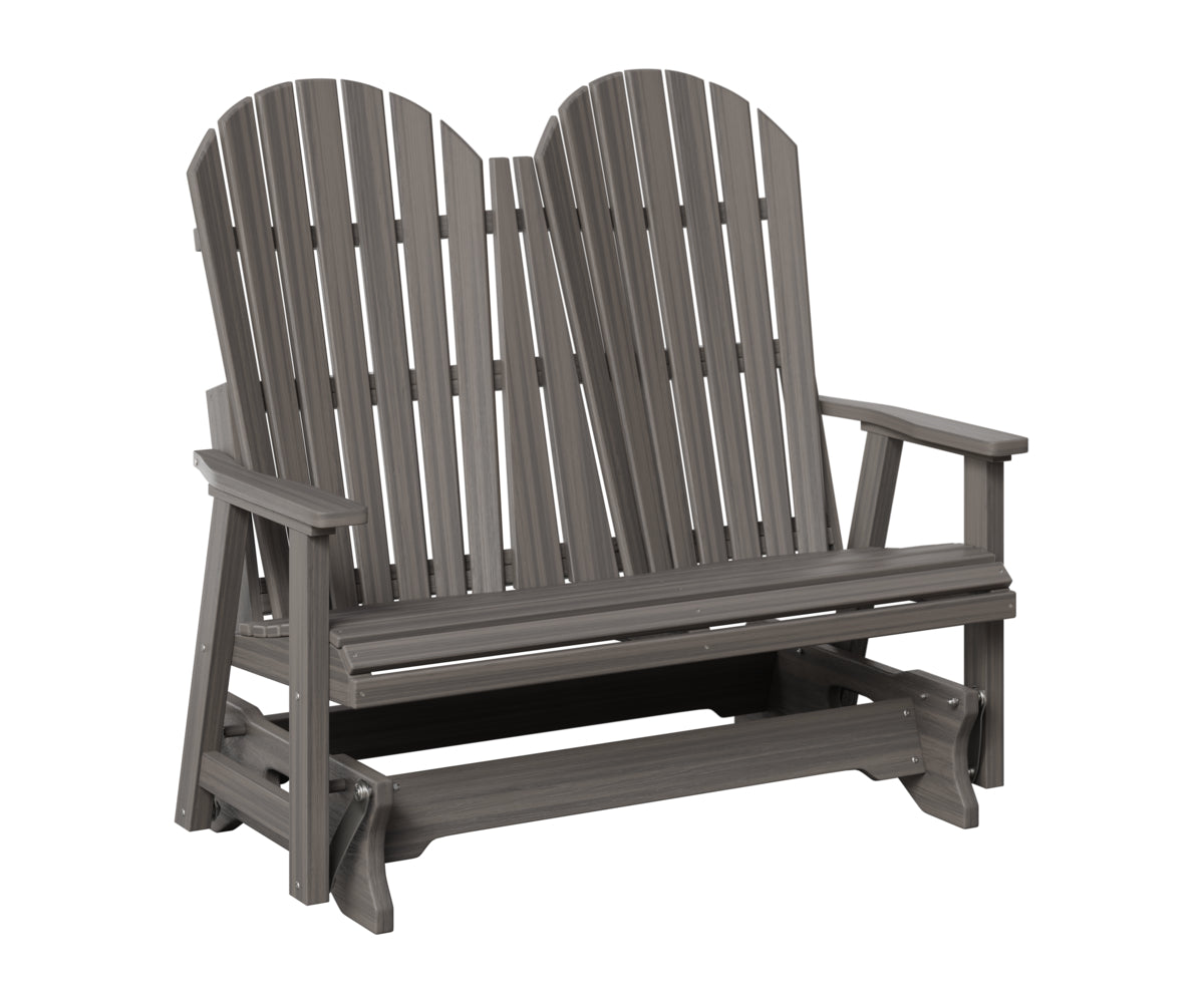 Berlin Gardens Comfo Back Double Glider in Coastal Gray