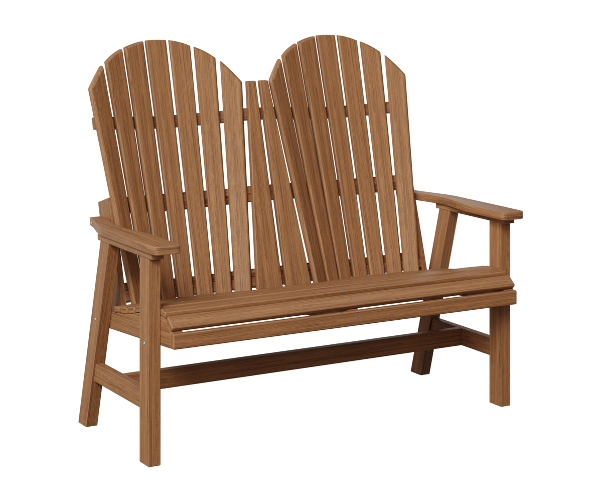 Berlin Gardens Comfo Back Loveseat in Antique Mahogany