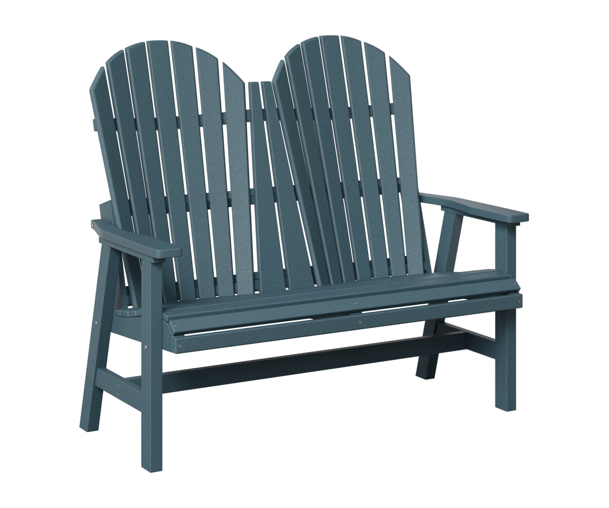 Berlin Gardens Comfo Back Loveseat in Slate