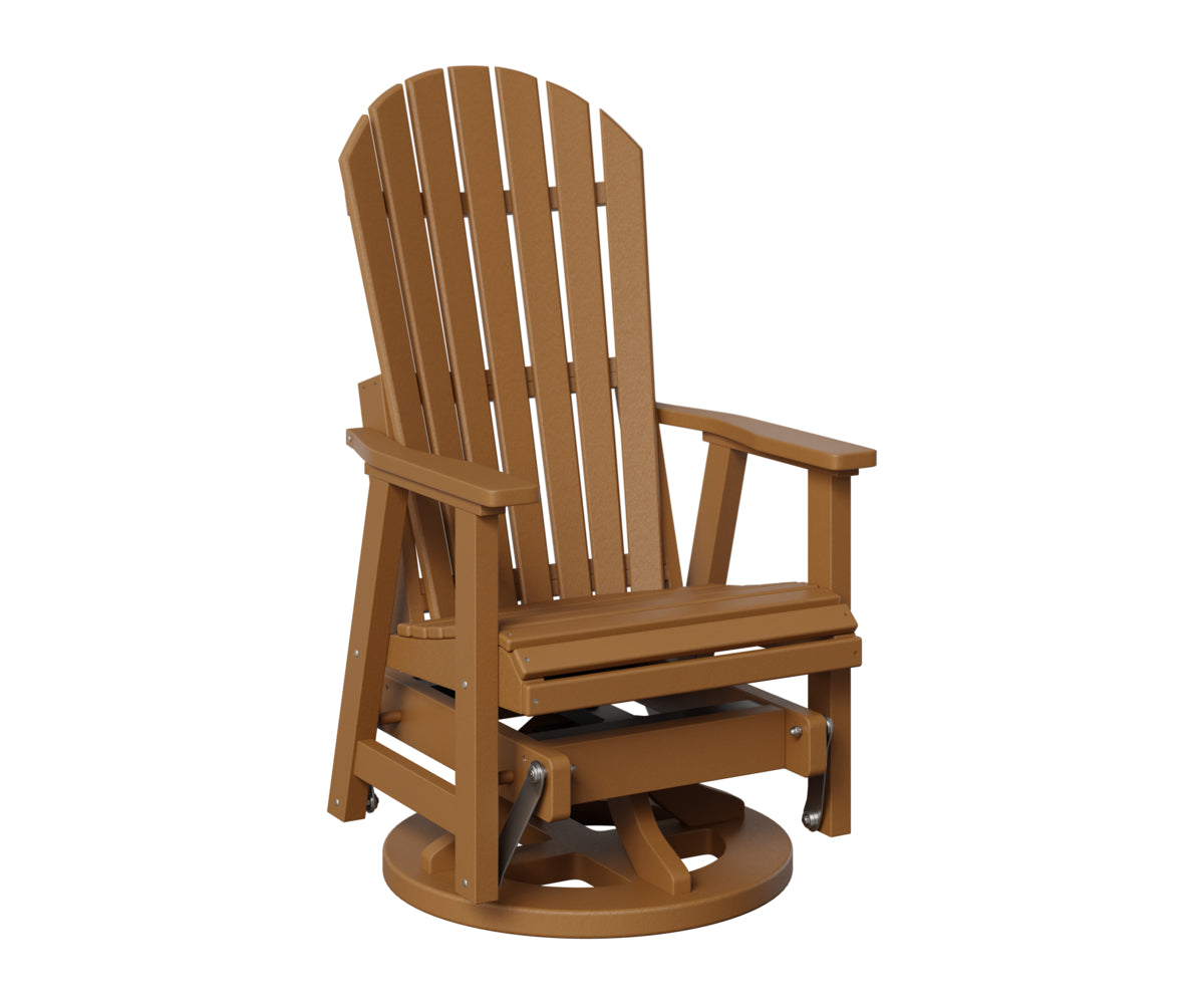 Berlin Gardens Comfo Back Swivel Glider in Cedar