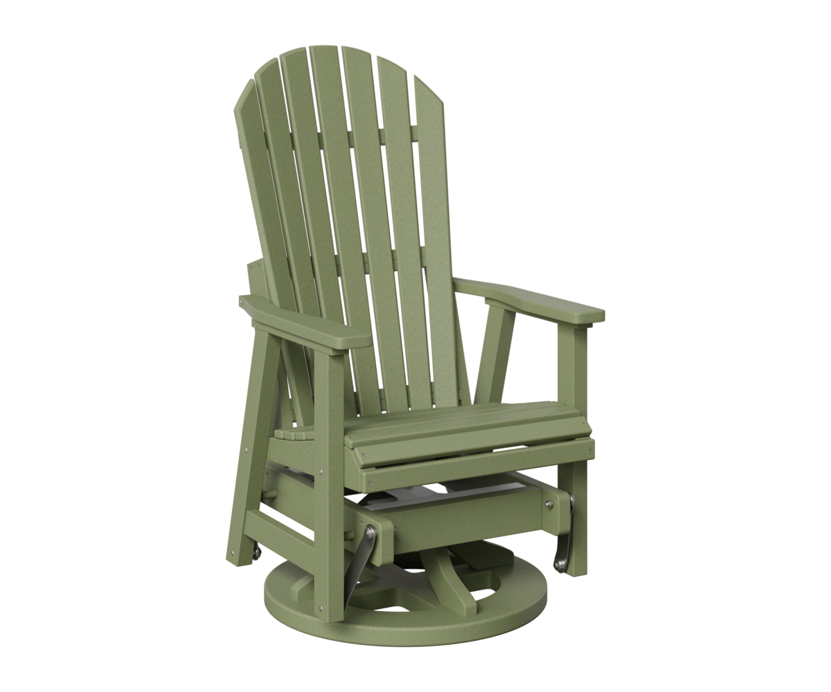 Berlin Gardens Comfo Back Swivel Glider in Sage