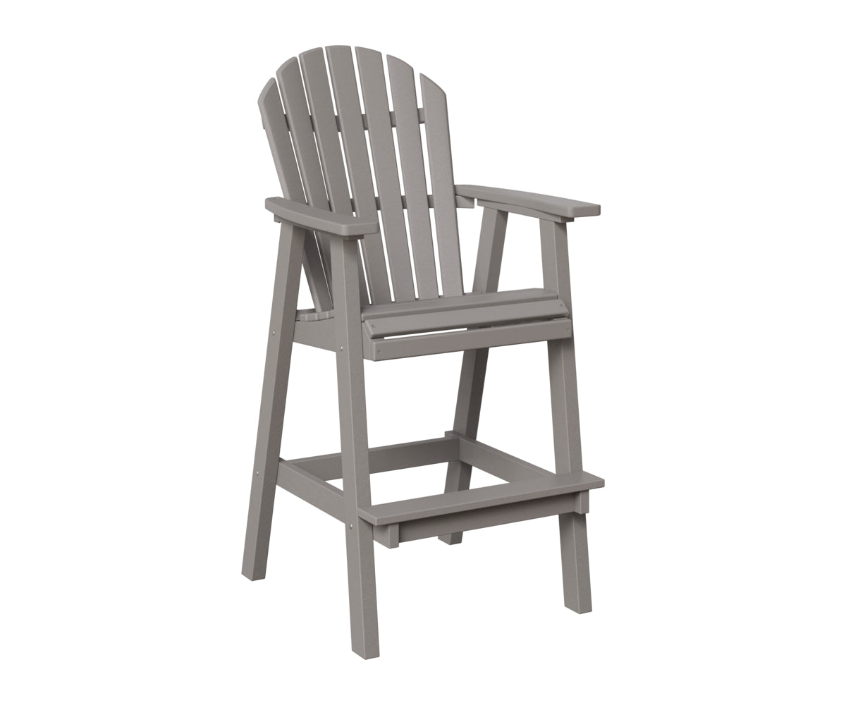 Berlin Gardens Comfo Back 30" XT Chair in Light Gray