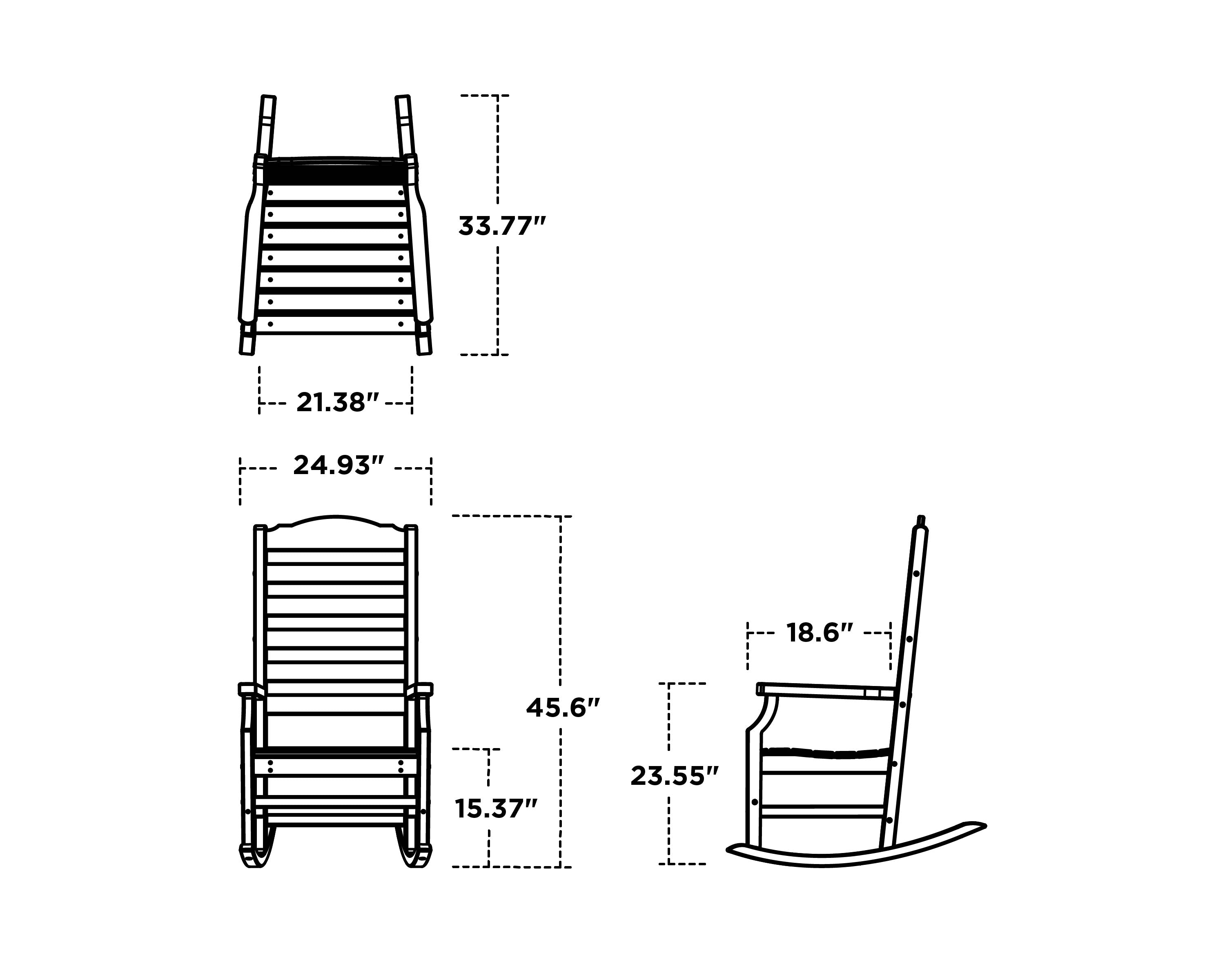 POLYWOOD Savannah Rocking Chair