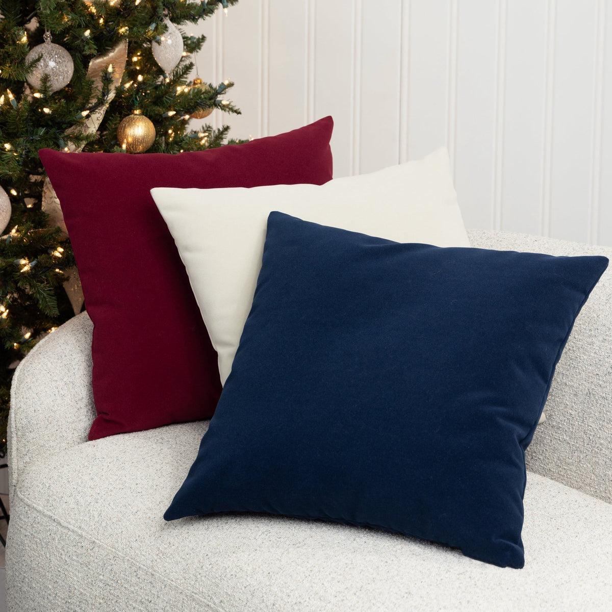 Elaine Smith Lush Velvet Lipstick Outdoor Pillow