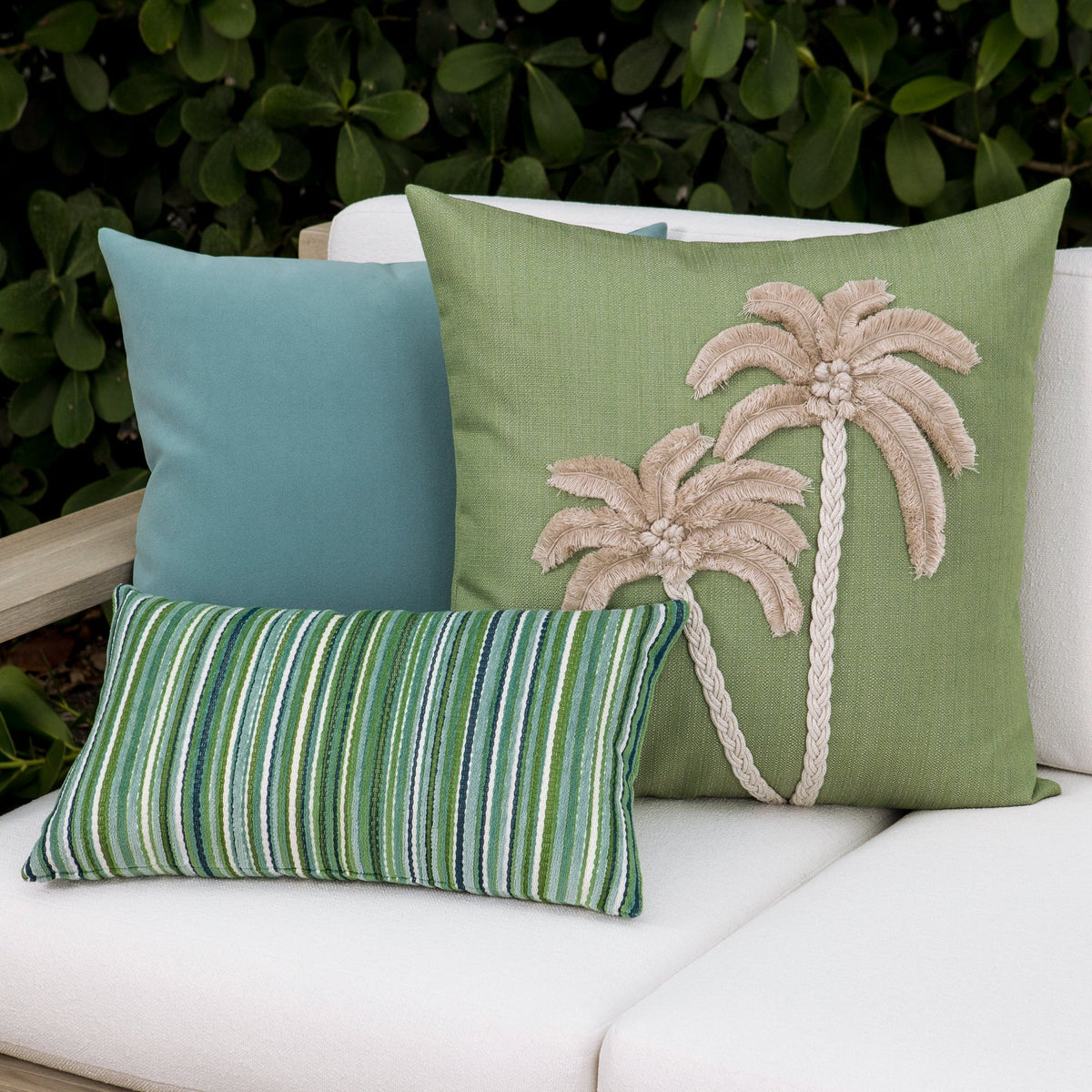 Elaine Smith Lush Velvet Tiffany Outdoor Pillow