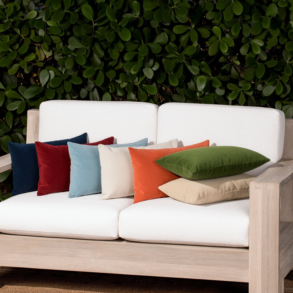 Elaine Smith Lush Velvet Tiffany Outdoor Pillow