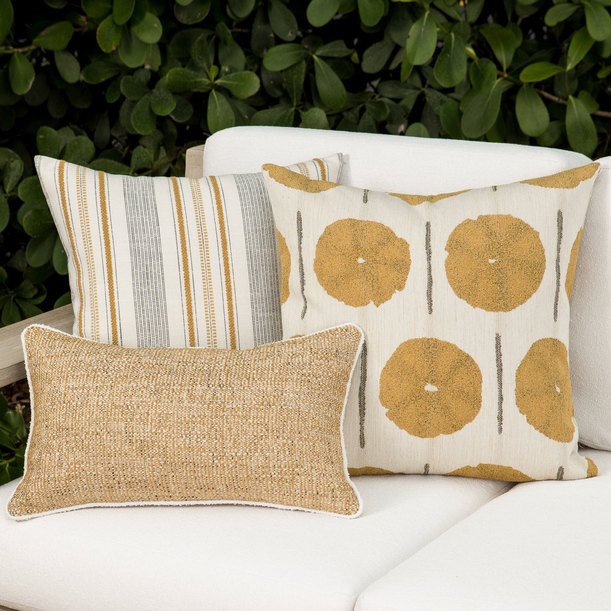 Elaine Smith Golden Hour Corded Outdoor Pillow