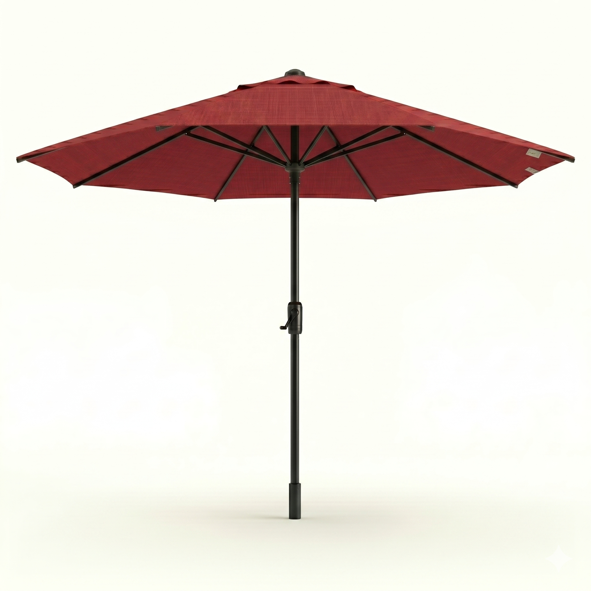 Lighthouse Casual Swirl Tilt Solar Umbrella with LED Lights