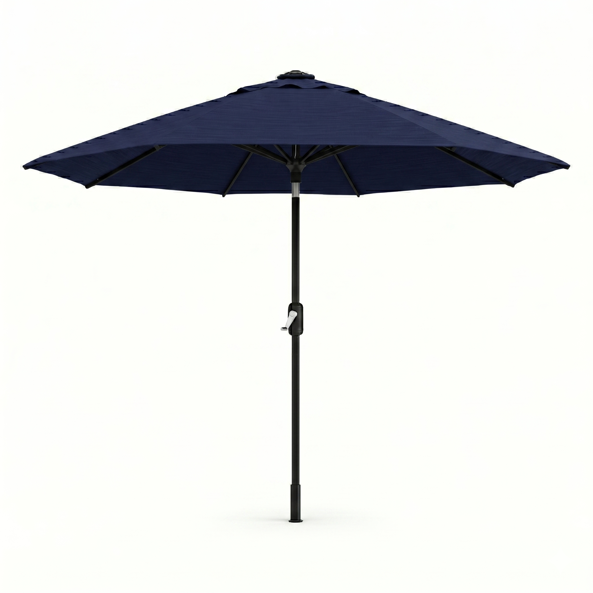 Lighthouse Casual Swirl Tilt Solar Umbrella with LED Lights