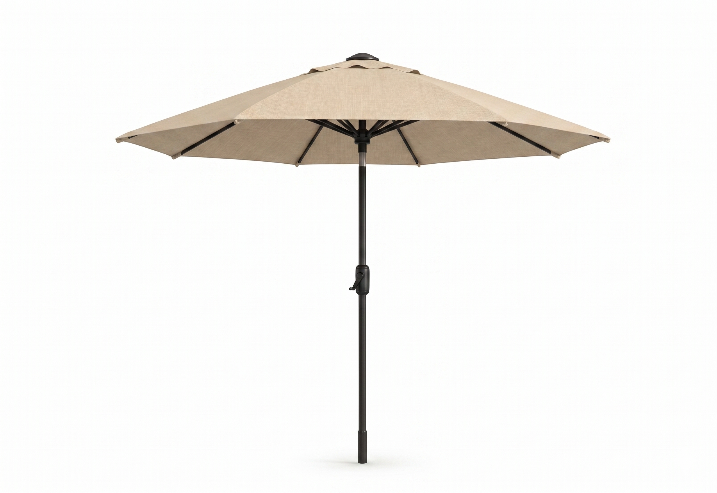 Lighthouse Casual Swirl Tilt Solar Umbrella with LED Lights