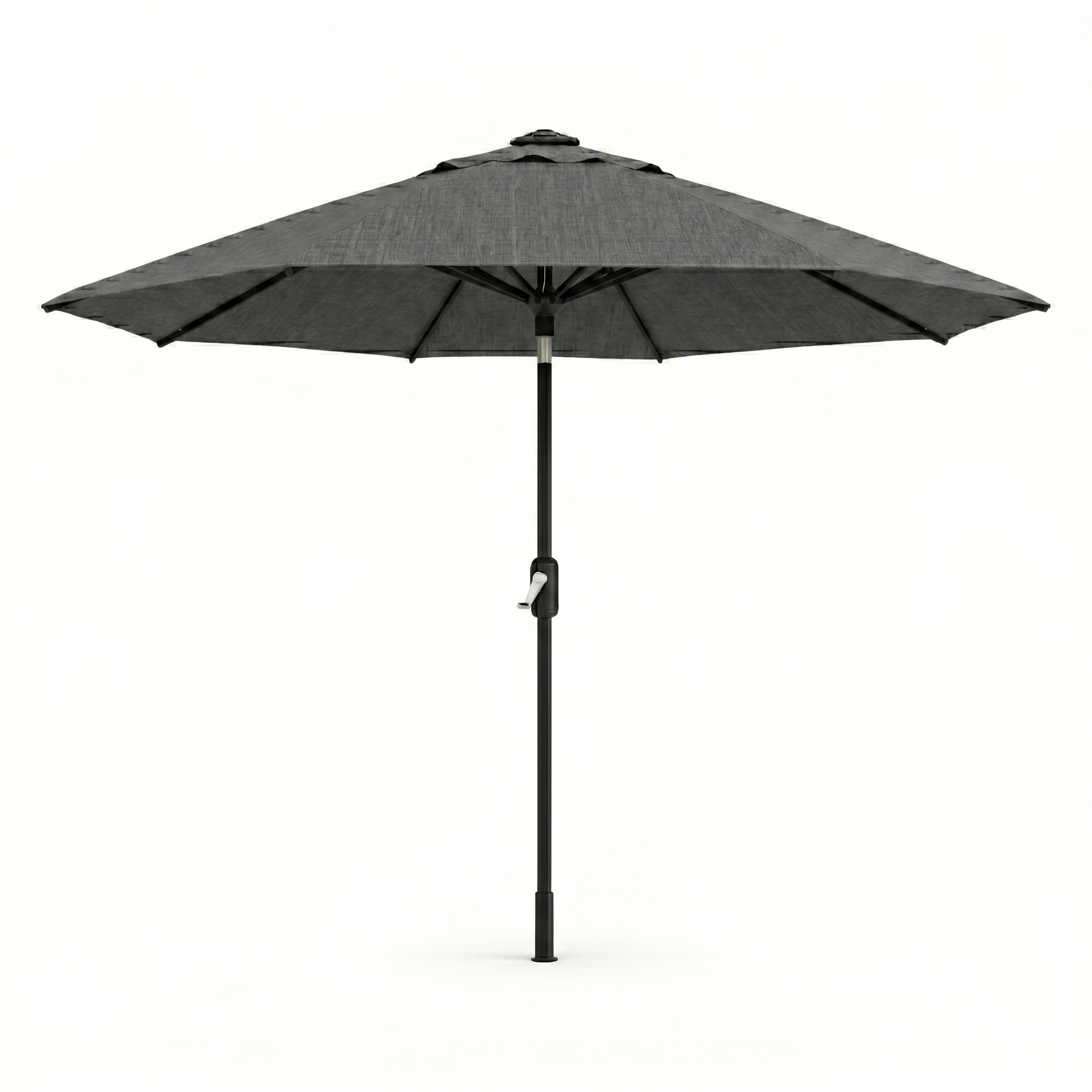 Lighthouse Casual Swirl Tilt Solar Umbrella with LED Lights