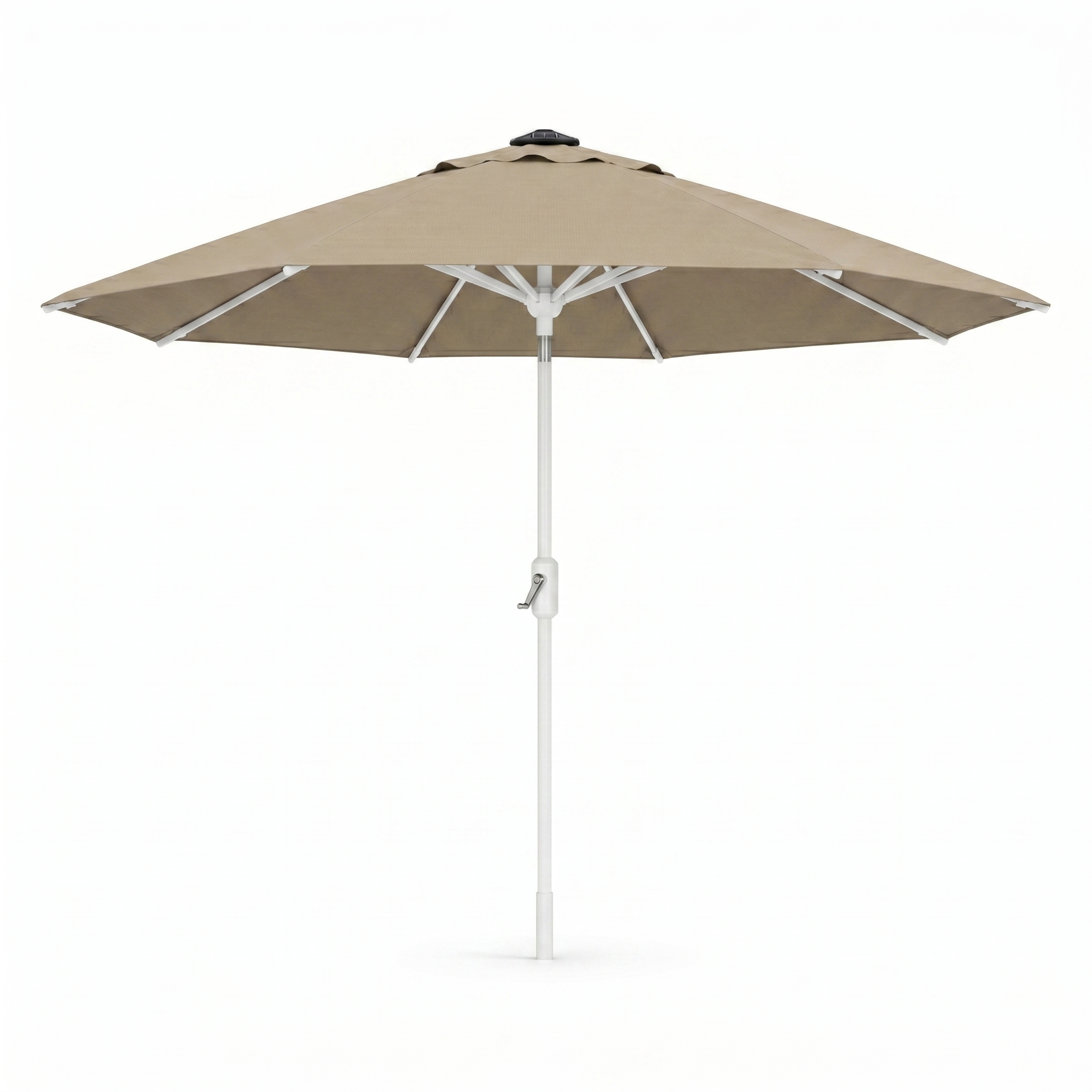Lighthouse Casual Swirl Tilt Solar Umbrella with LED Lights