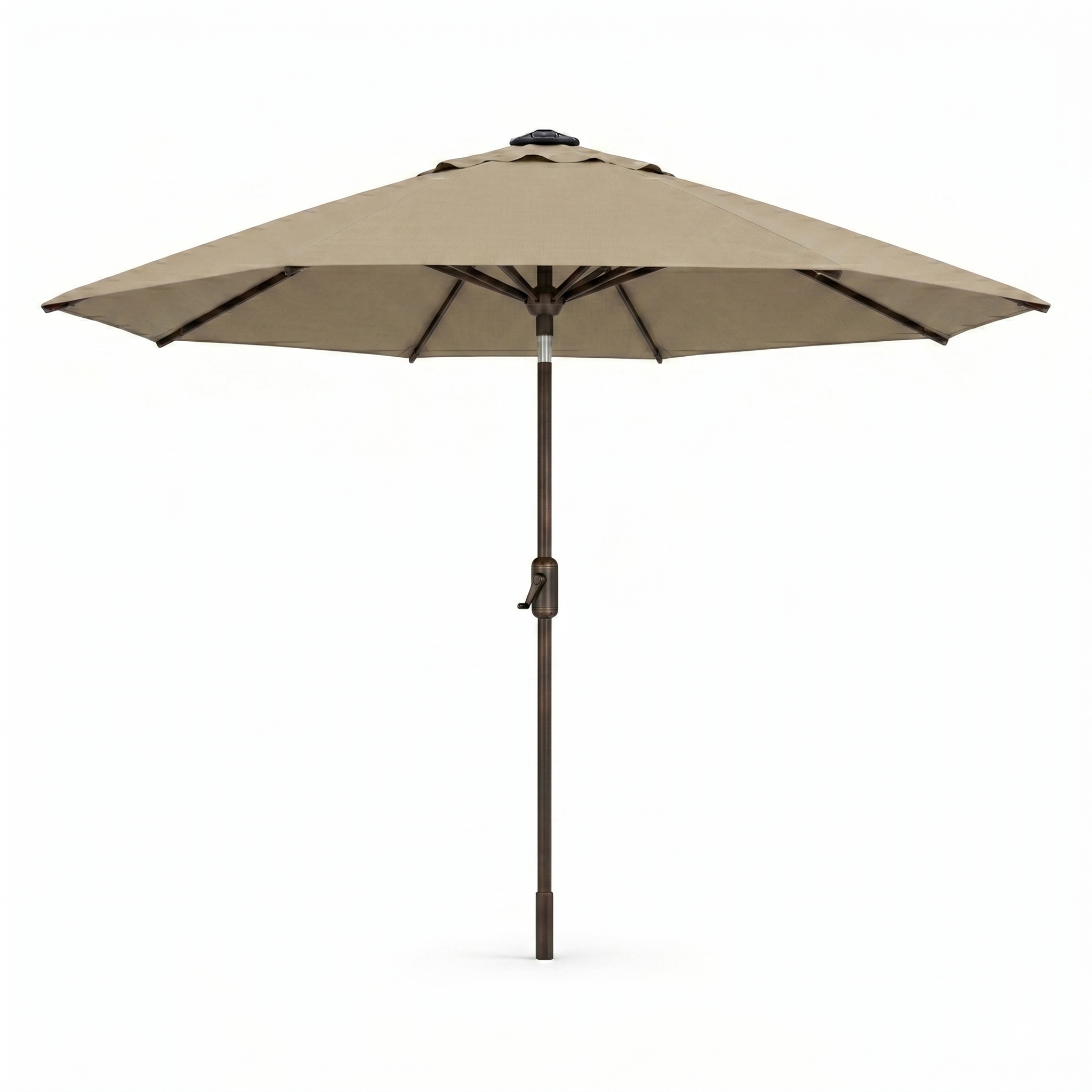 Lighthouse Casual Swirl Tilt Solar Umbrella with LED Lights
