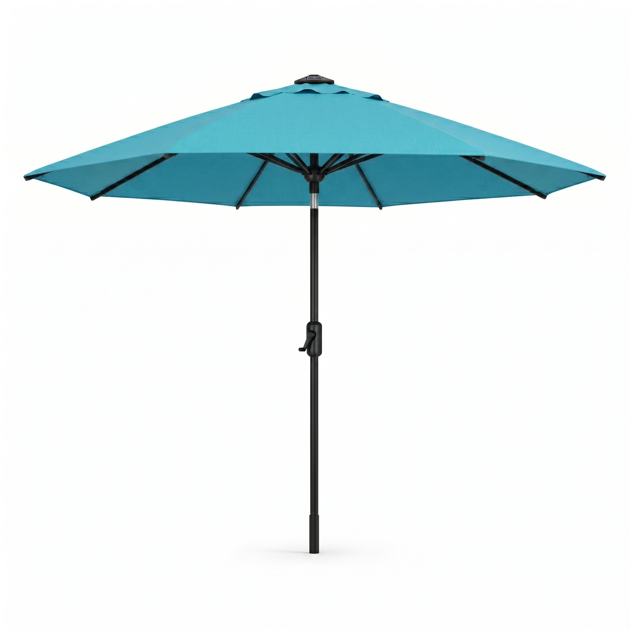 Lighthouse Casual Swirl Tilt Solar Umbrella with LED Lights