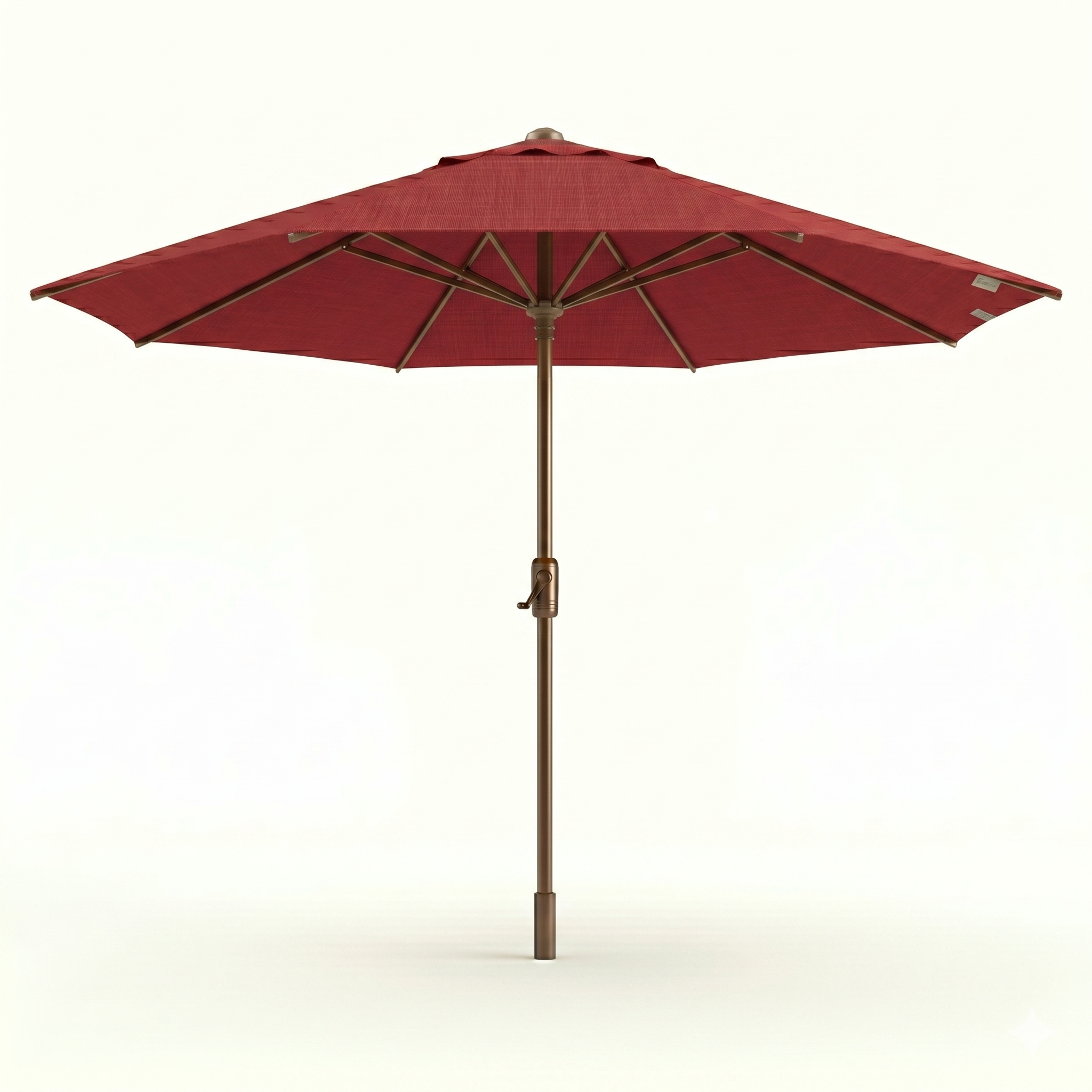 Lighthouse Casual Swirl Tilt Solar Umbrella with LED Lights