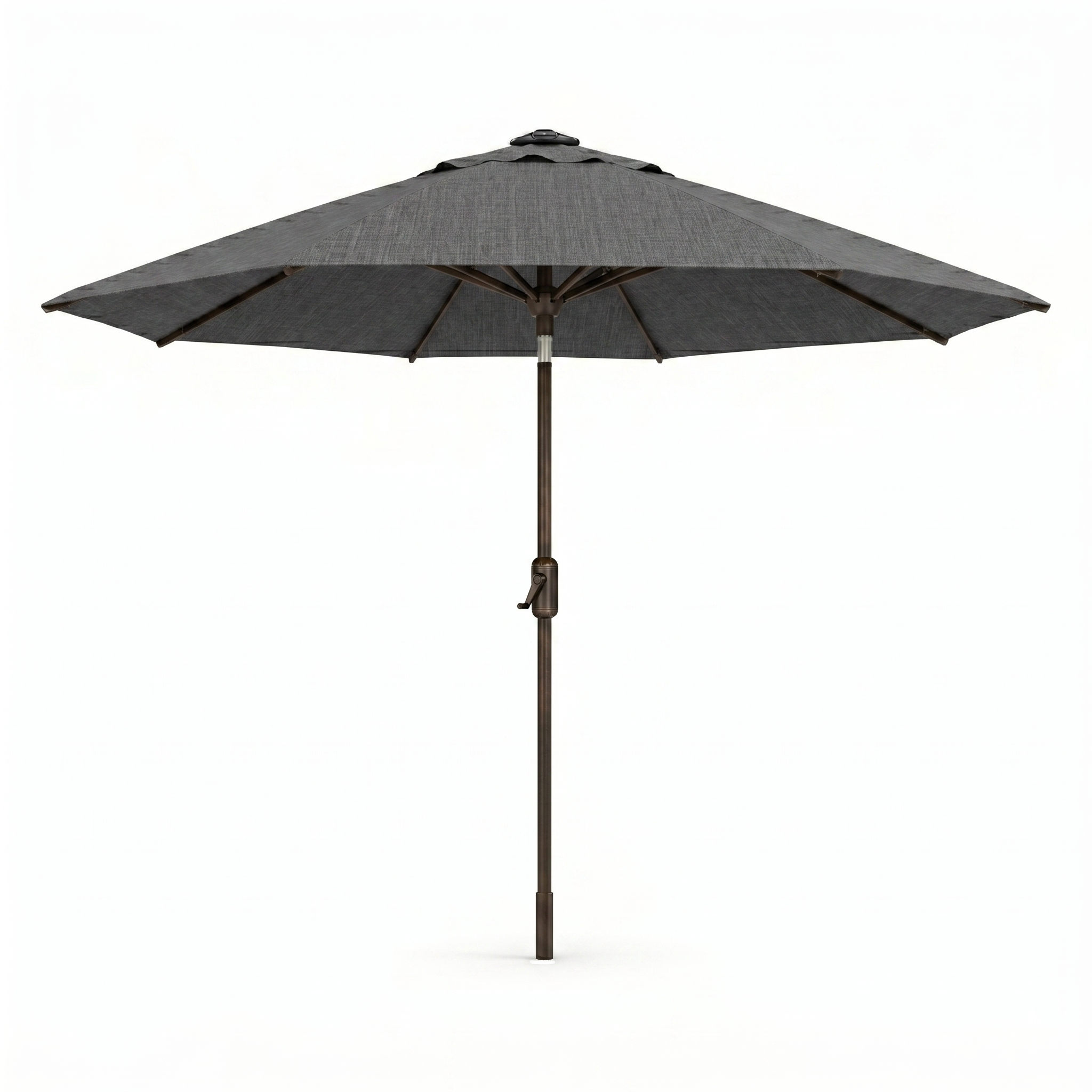 Lighthouse Casual Swirl Tilt Solar Umbrella with LED Lights