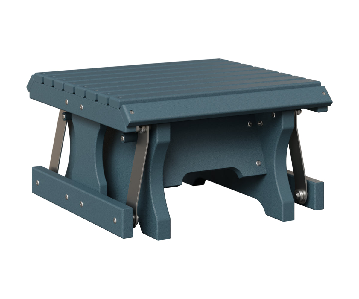 Berlin Gardens Gliding Footstool in Slate