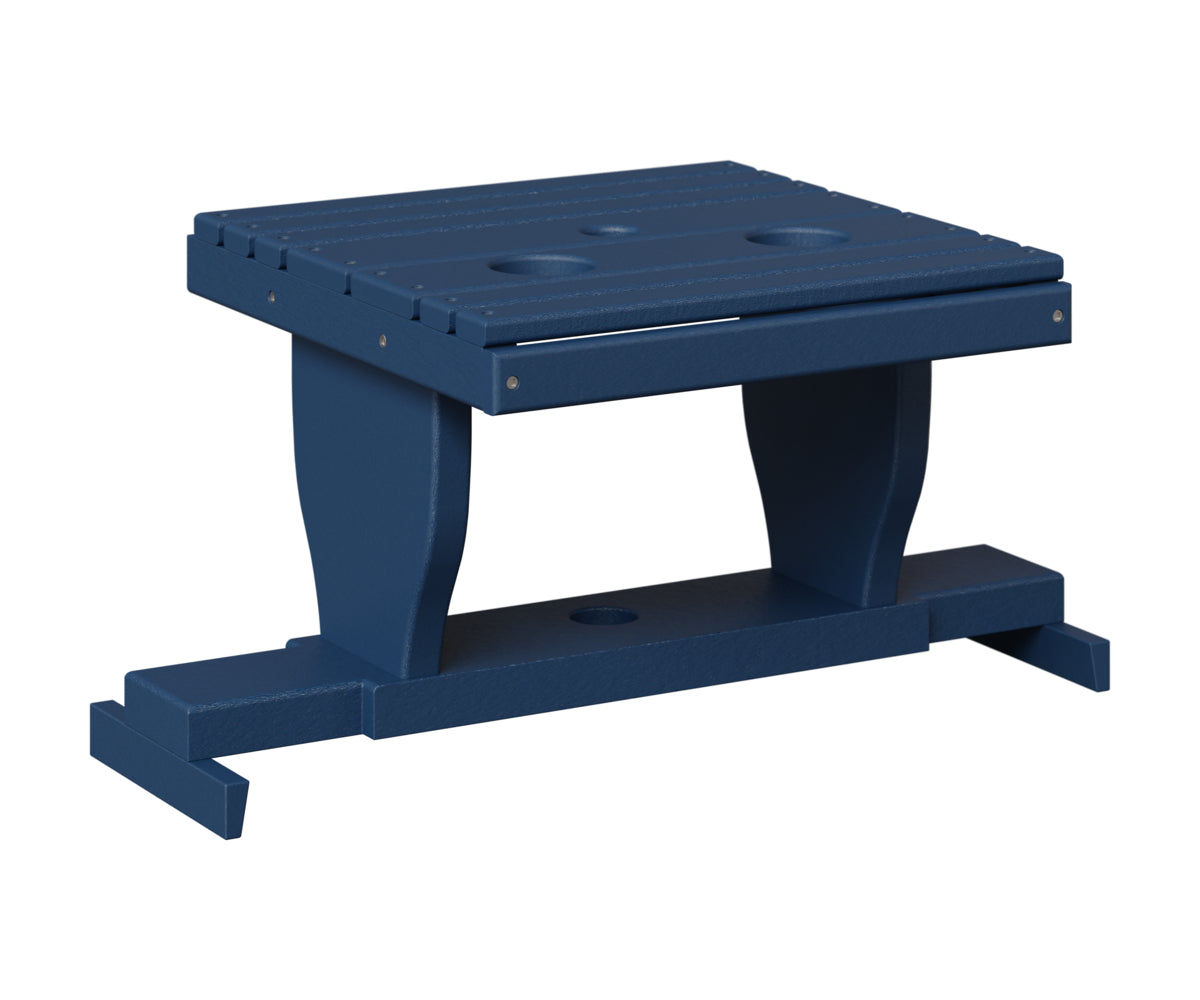 Berlin Gardens Gliding Settee Table in Navy Blue