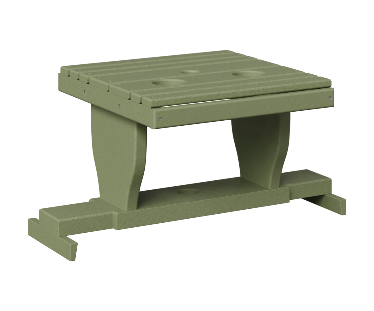 Berlin Gardens Gliding Settee Table in Sage